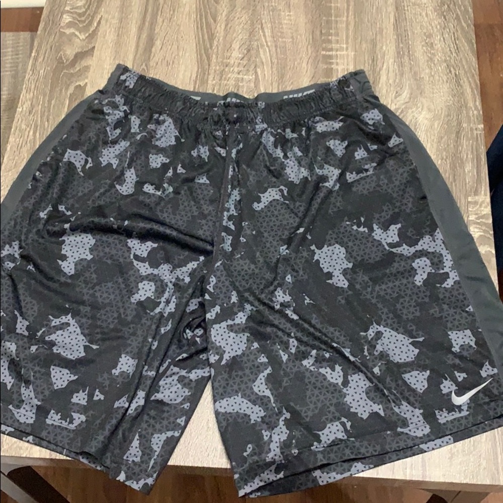 Nike Black Camo Shorts